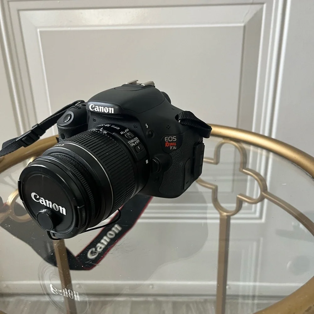 Canon Black Digital Camera with Professional Stabilization